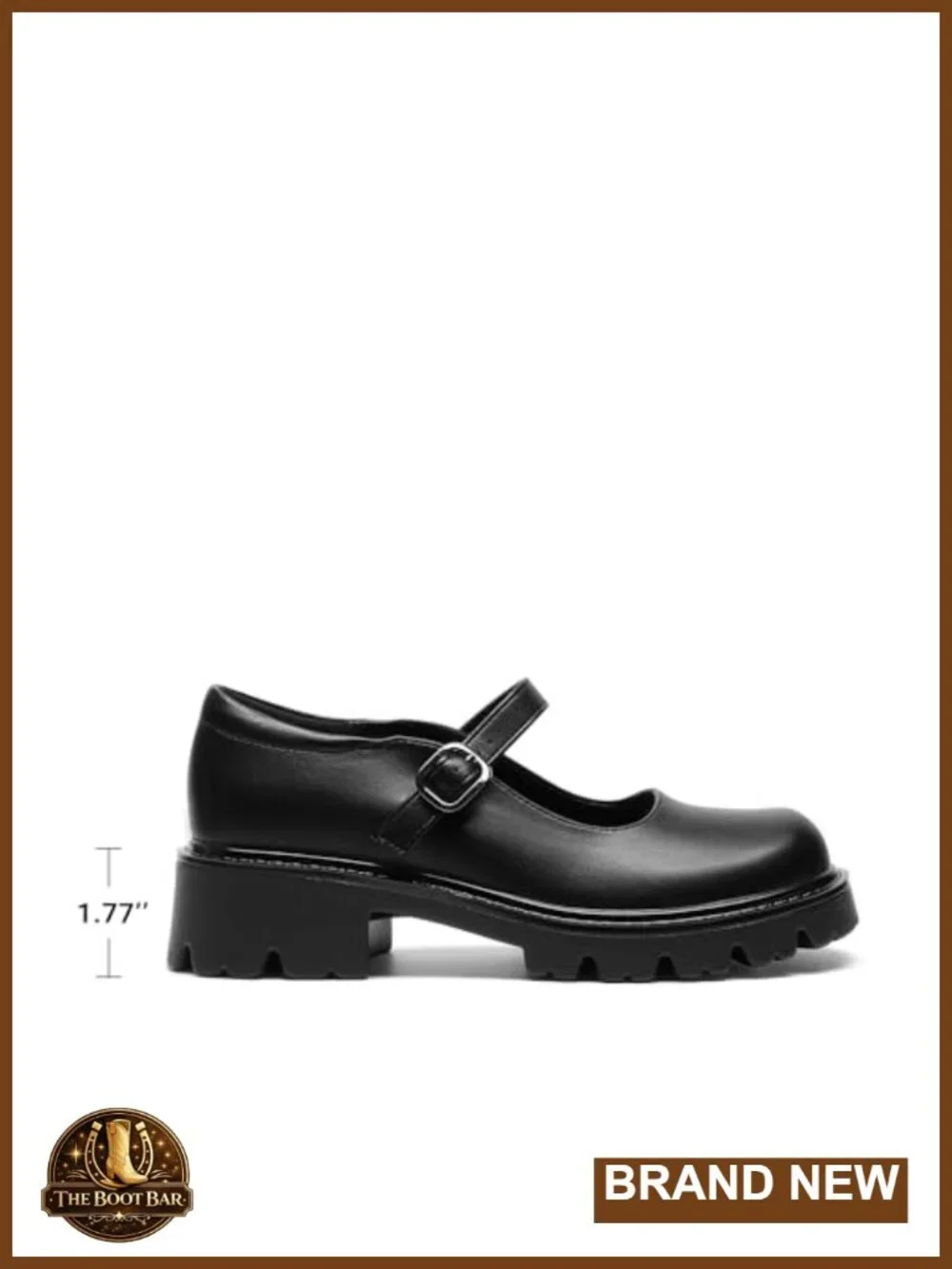 Chunky Platform Block Heel Mary Jane Pumps for Women